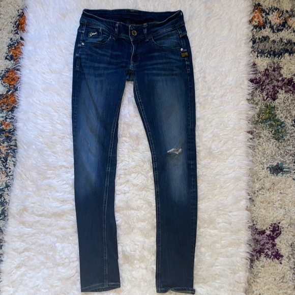 G-Star Raw Distressed Lynn Skinny, Size 29x32 - Picture 2 of 15